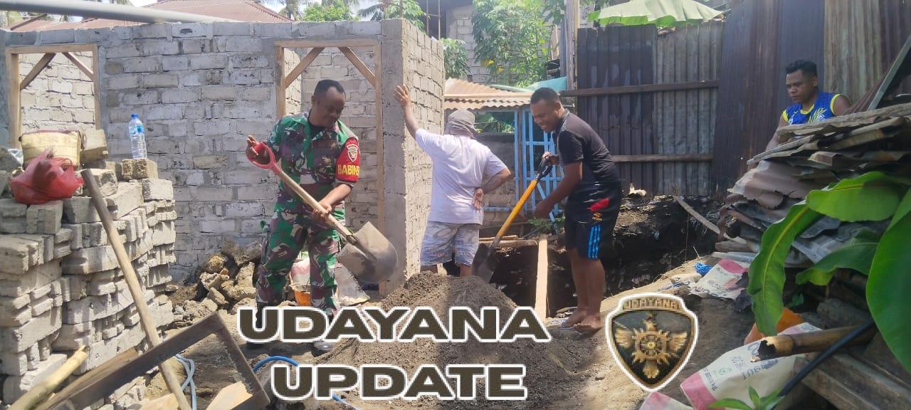 Babinsa Kodim 1602/Ende Aktif Jaga Keamanan dan Kesehatan Masyarakat Lewat Komsos