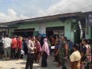 Babinsa dan Babinkamtibmas Gelar Monitoring Keamanan di Desa Ndorurea