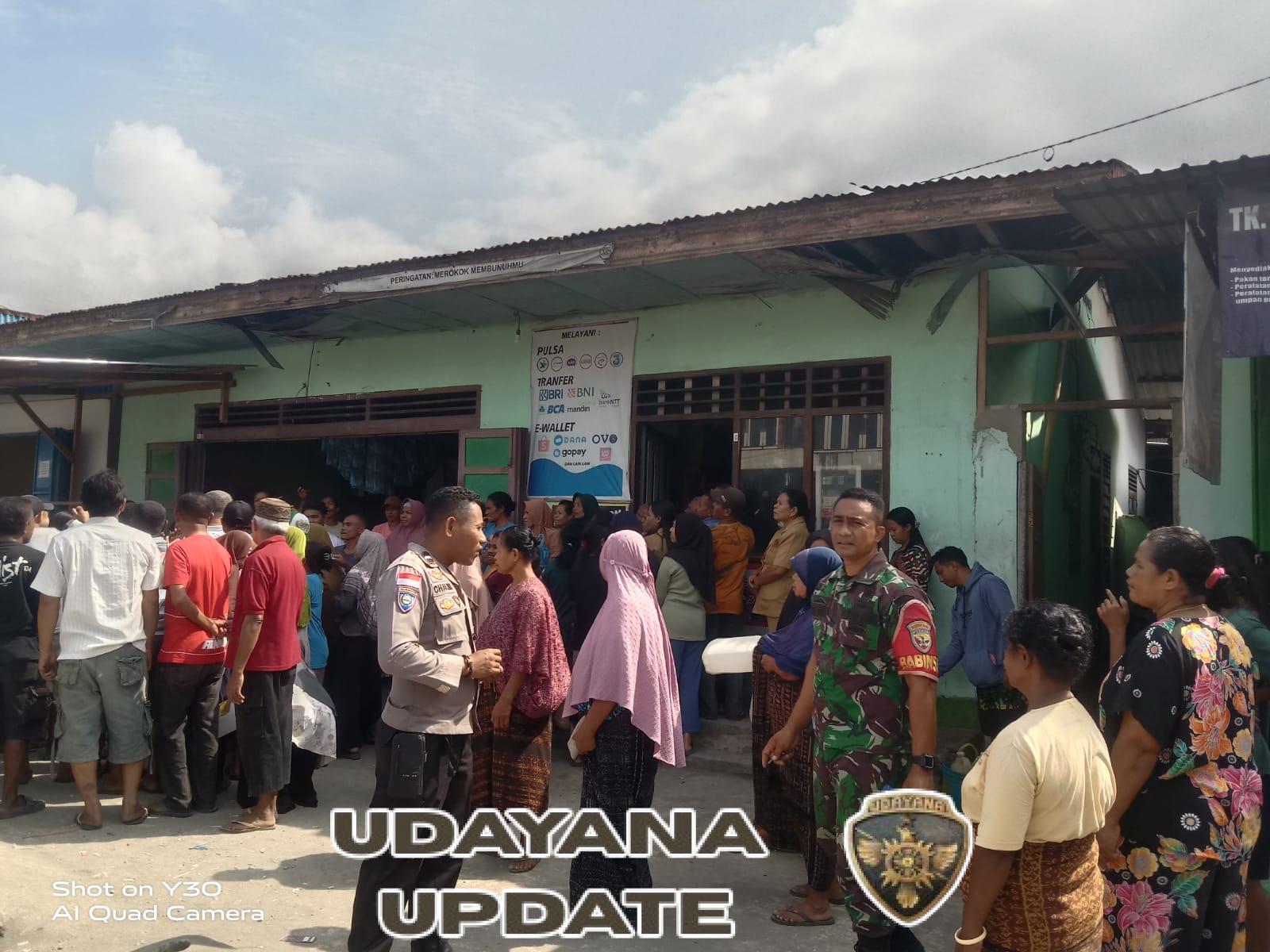 Babinsa dan Babinkamtibmas Gelar Monitoring Keamanan di Desa Ndorurea