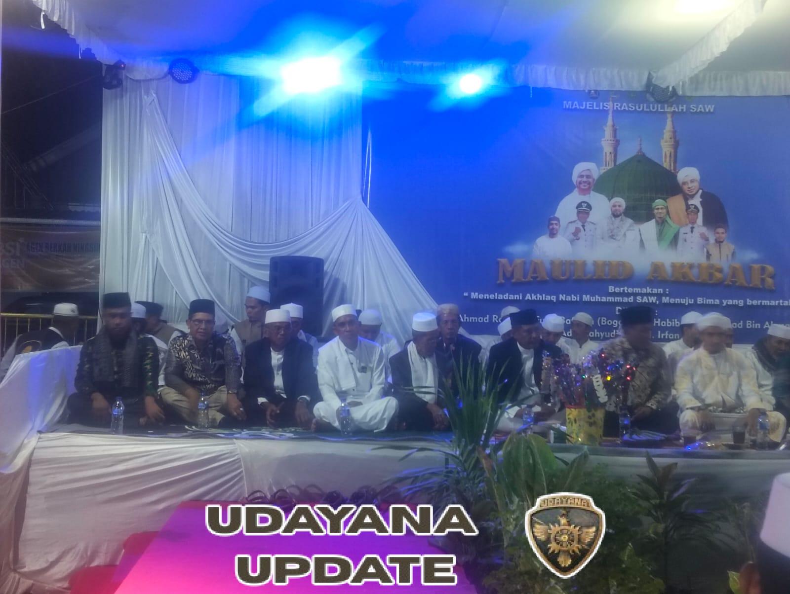 Peringatan Maulid Akbar Nabi Muhammad SAW di Sape Berjalan Lancar dan Khidmat