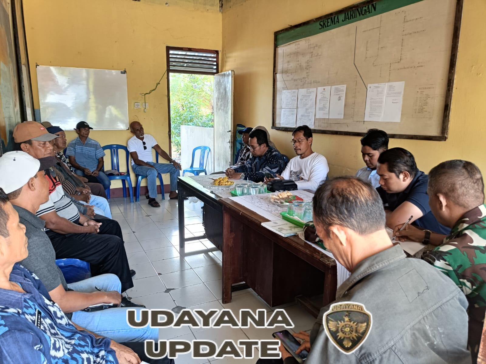 Danposramil Lopok Tegaskan Komitmen TNI dalam Menjaga Ketertiban Penyaluran Air Waduk Mamak