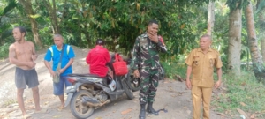 TNI dan Pemerintah Kelurahan Onelako Bersinergi dalam Pembangunan Infrastruktur Wilayah