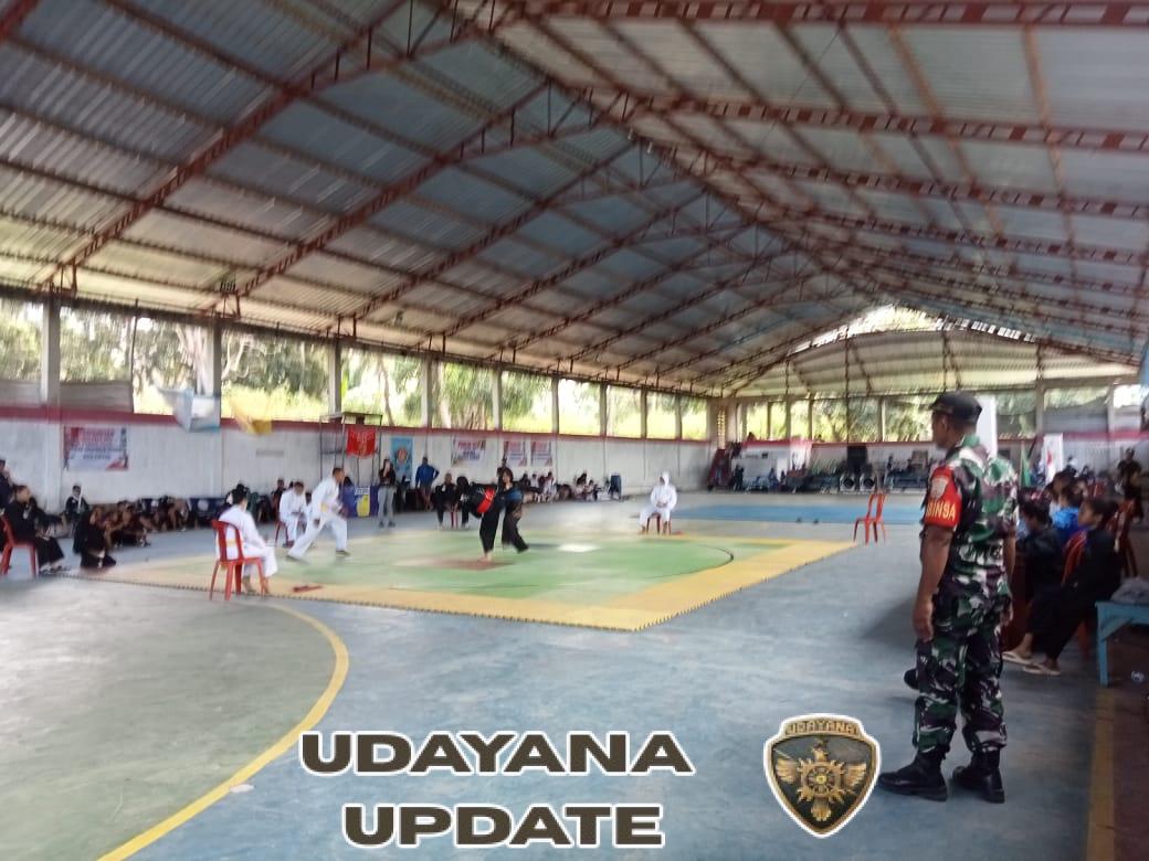 Dukung Kemanan dan Kemanunggalan, Kodim Ende Intensifkan Komsos di Turnamen Pencak Silat Provinsi