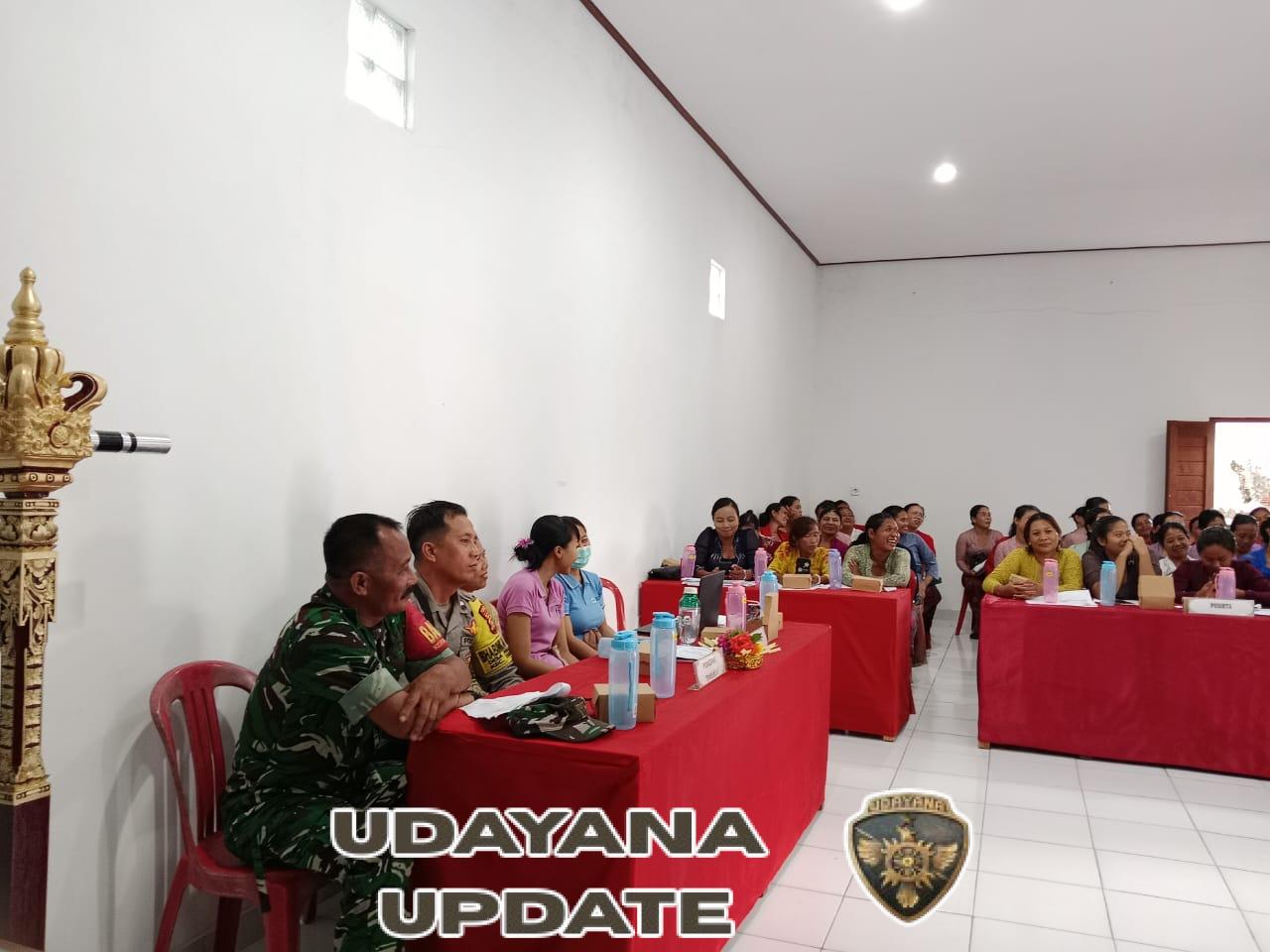 Babinsa Desa Peninjoan Hadiri Rembuk RDS, Dukung Upaya Pencegahan Stunting