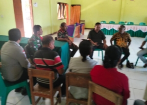 Babinsa Naikliu Dorong Musyawarah Pelepasan Lahan Ibukota