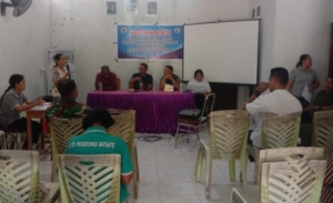 Rembuk Stunting Desa Bolok Dihadiri Babinsa dan Pemerintah