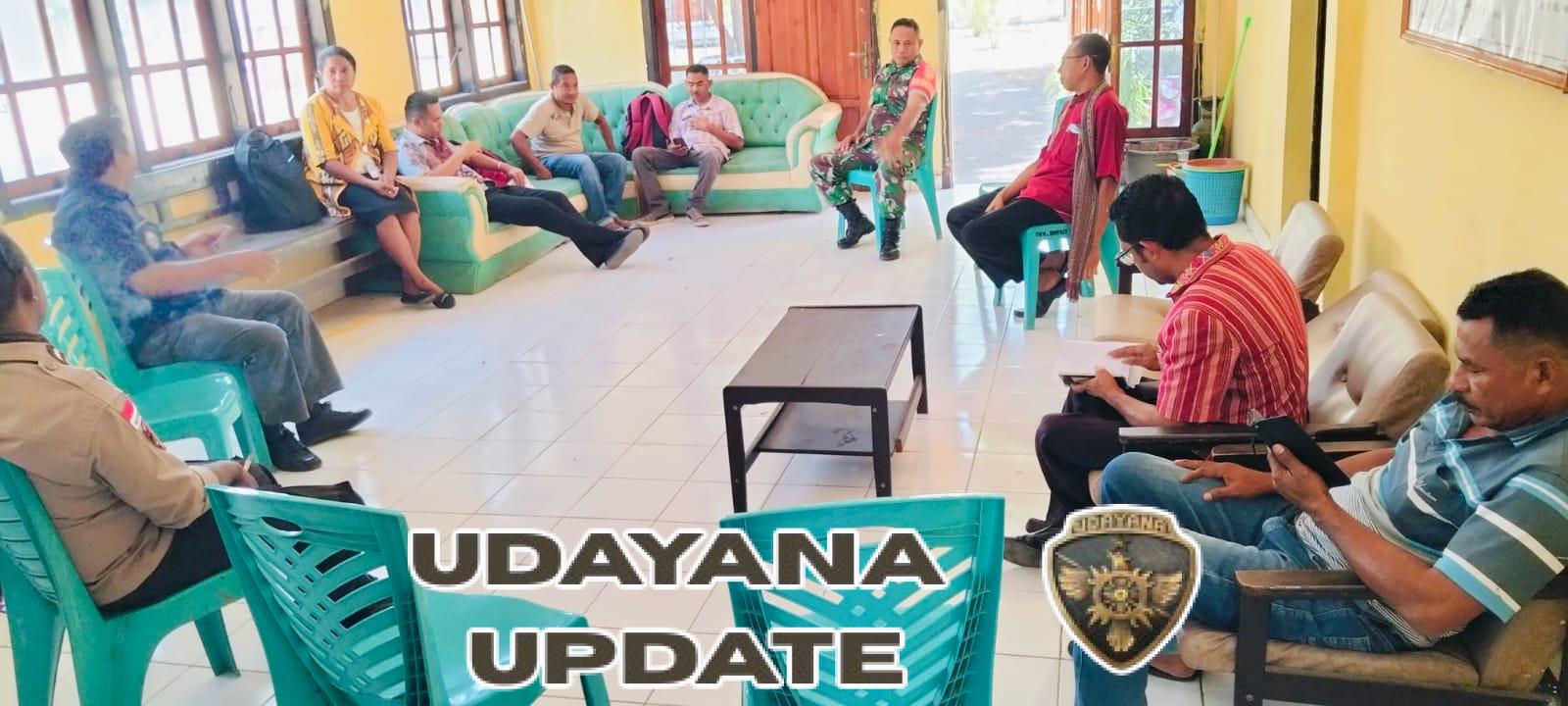 Melalui Komsos, Babinsa dan Aparat Kecamatan Kompak Jaga Wilayah