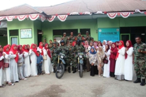 Letkol Inf. Andi Lulianto Pimpin Penilaian Gapura dan Kebersihan di Wilayah Bima