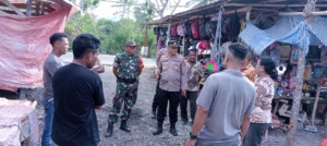 Ciptakan Kondusifitas, Koramil 1602-04 dan Polsek Maurole Turun ke Lapangan