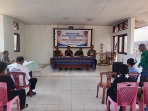 Babinsa Kodim 1602/Ende Aktif Dampingi Musyawarah Desa Nggesa Biri untuk Wujudkan Pembangunan Berkelanjutan