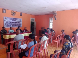 Babinsa Desa Habi Hadiri Musdes SDGs dan ID Tahun Anggaran 2025, Dukung Pembangunan Berkelanjutan