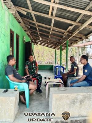 Jagan Hubungan Baik Dengan Warga, Babinsa Melaksanakan Komsos di Desa Binaan