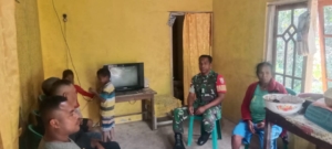 Duduk Bersama, Babinsa Tunjukkan TNI Selalu Ada untuk Rakyat