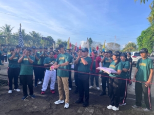 Meriah, Danramil Banjarangkan Sebut Ratusan Peserta Meriahkan Jalan Santai Hut SMP N 1 Banjarangkan ke-52