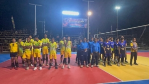 Meriah, Pembukaan Turnamen Voli Dandim Cup III di Makodim Dompu