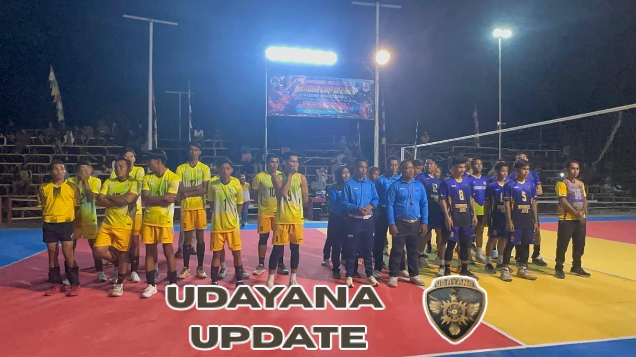 Meriah, Pembukaan Turnamen Voli Dandim Cup III di Makodim Dompu