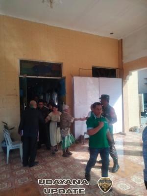 Babinsa Koramil 1627-01/Baa Amankan Ibadah Minggu di GMIT Efata Lekioen