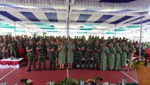 Momen Penuh Haru, Lepas Sambut Dandim Kodim 1612/Manggarai Jadi Ajang Silaturahmi dan Penguatan Satuan