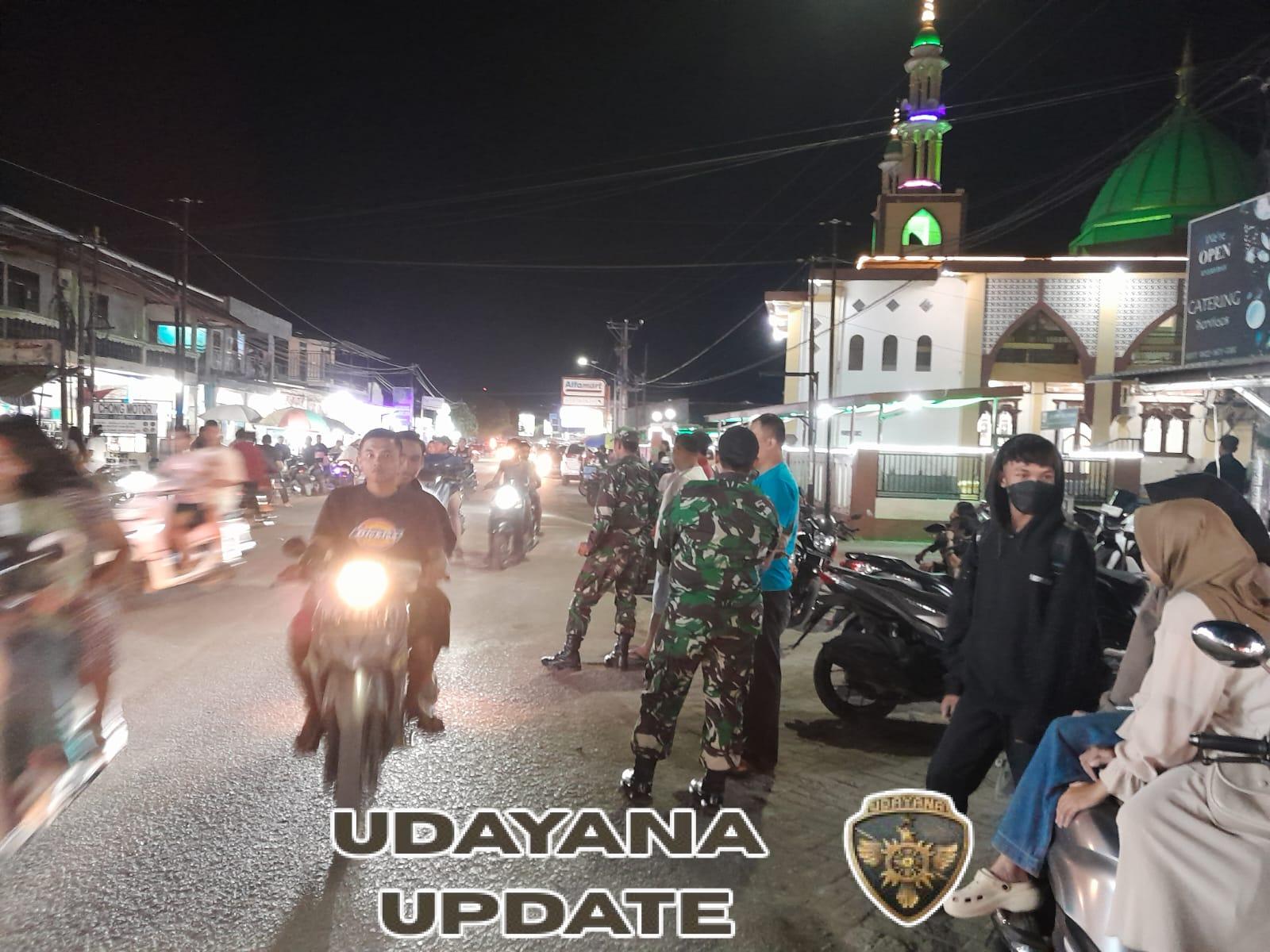 Piket Koramil 1628-02/Sekongkang Laksanakan Patroli Malam, Pastikan Kondisi Wilayah Aman Terkendali