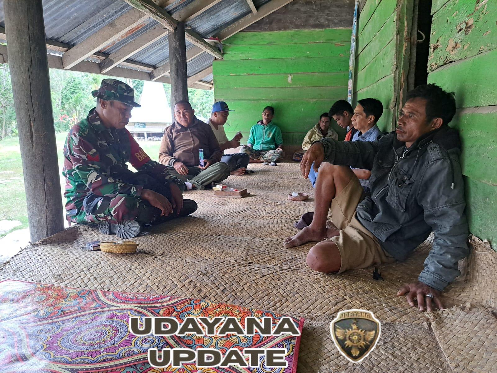 Babinsa dan Bhabinkamtibmas Lewa Mediasi Perselisihan Upah Gembala Sapi