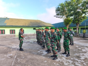 Dandim 1613/Sumba Barat Pimpin Apel Siaga Antisipasi Perkembangan Situasi Nasional