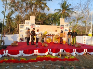 Babinsa Hadiri Pembukaan Ballona Festival Kertasari 2025