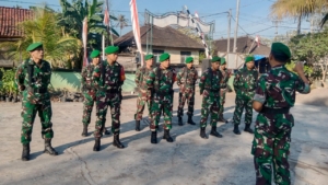 Danramil Nusa Penida Siagakan Personel