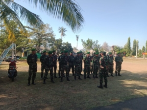 Kodim 1614/Dompu Perketat Kesiapsiagaan Hadapi Perkembangan Situasi