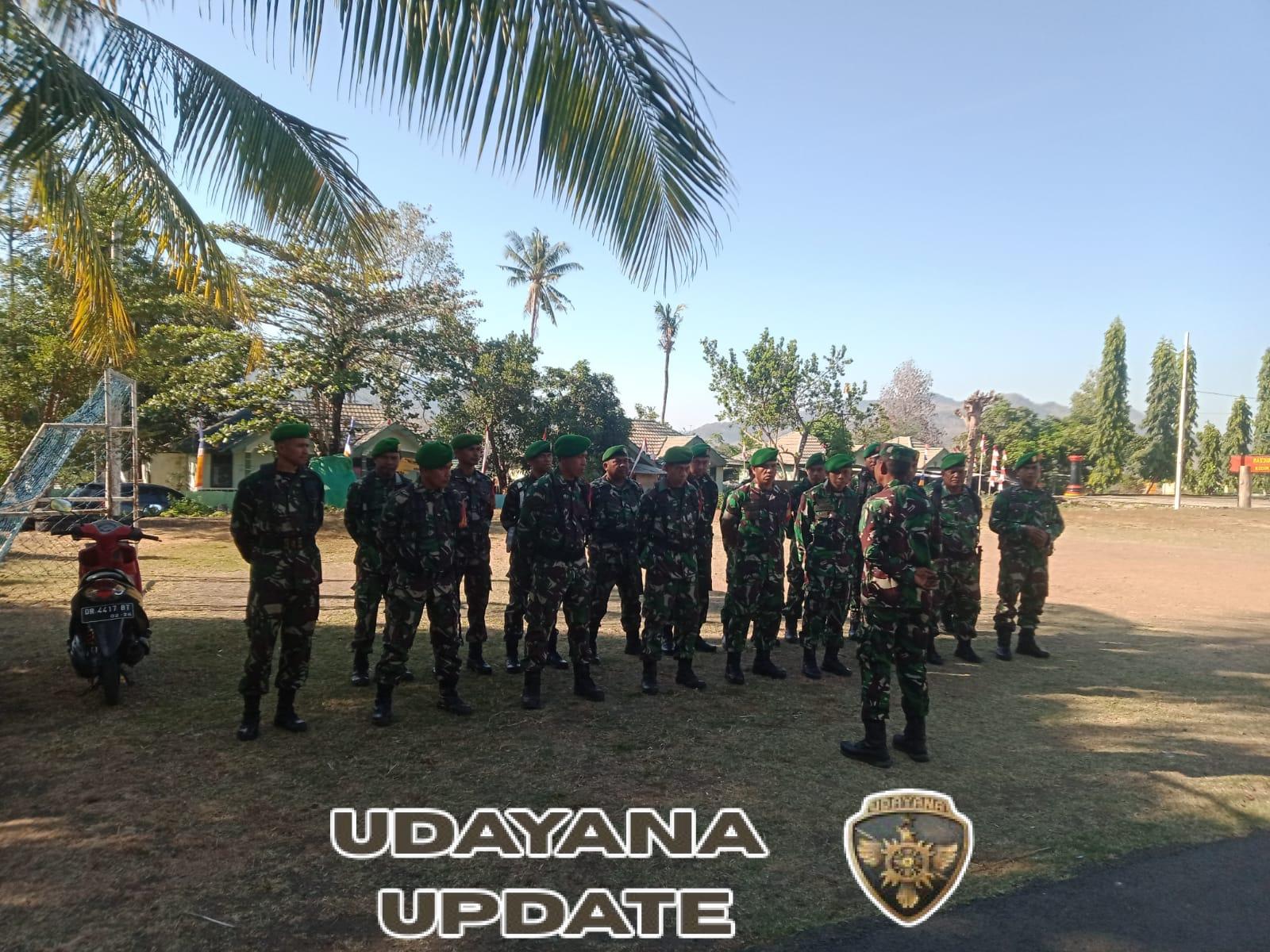 Kodim 1614/Dompu Perketat Kesiapsiagaan Hadapi Perkembangan Situasi