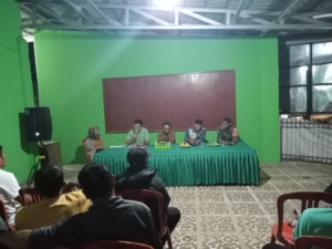 Babinsa Desa Tepas Hadiri Rapat Koordinasi Persiapan HUT ke-114