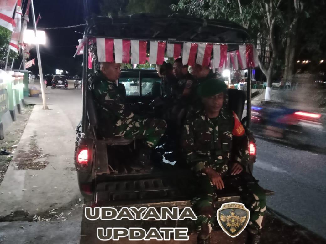 Koramil Rasanae Pastikan Pejabat dan Kantor Pemerintahan Aman Lewat Patroli