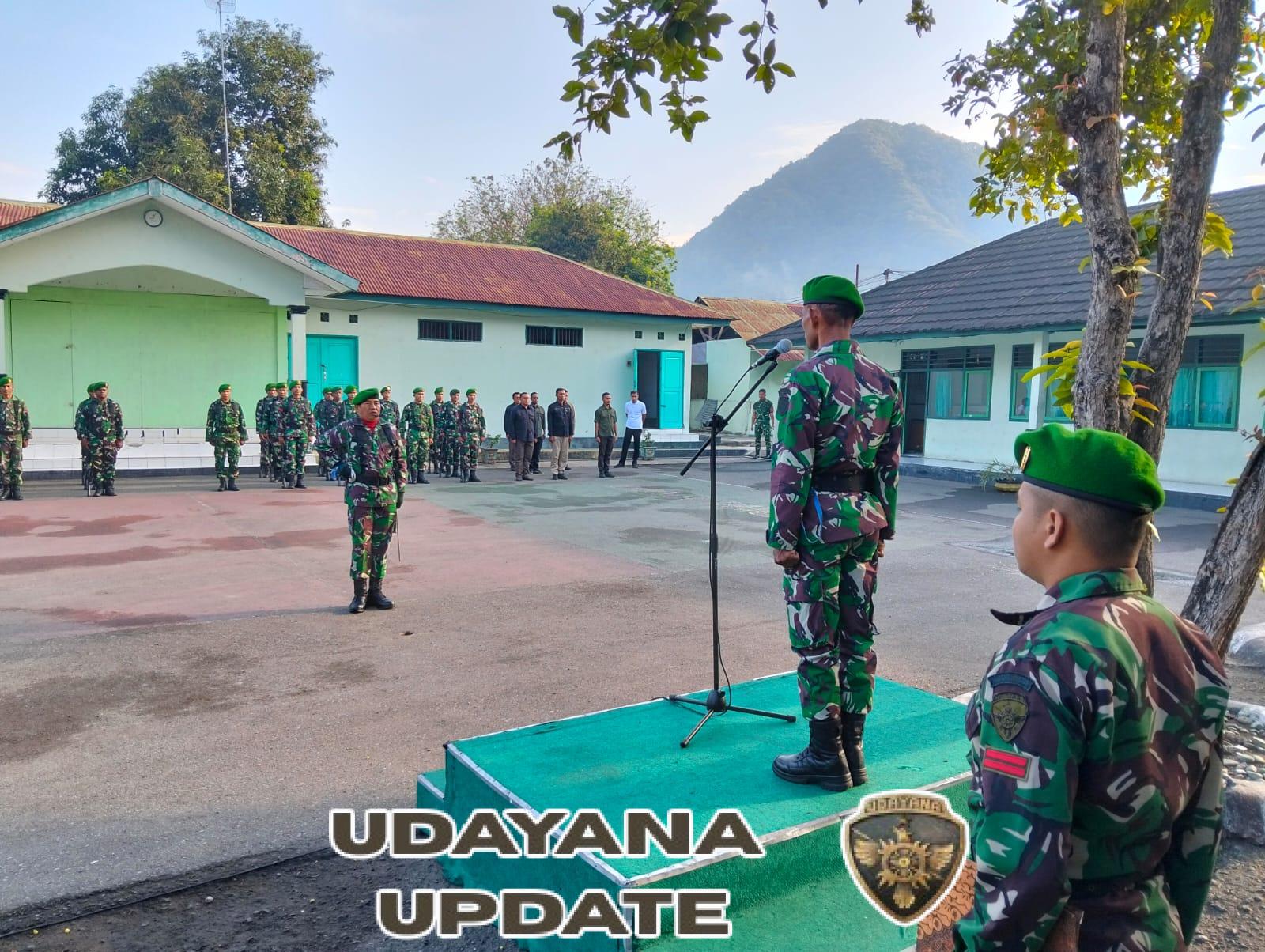 Makodim 1602/Ende Laksanakan Upacara Merah Putih, Teguhkan Komitmen Tugas dan Pengabdian