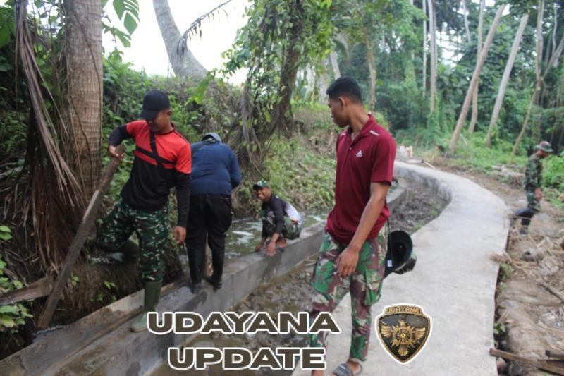 Perbekel dan Kadus Apresiasi TNI, Infrastruktur Pertanian Desa Batuan Kini Terhubung