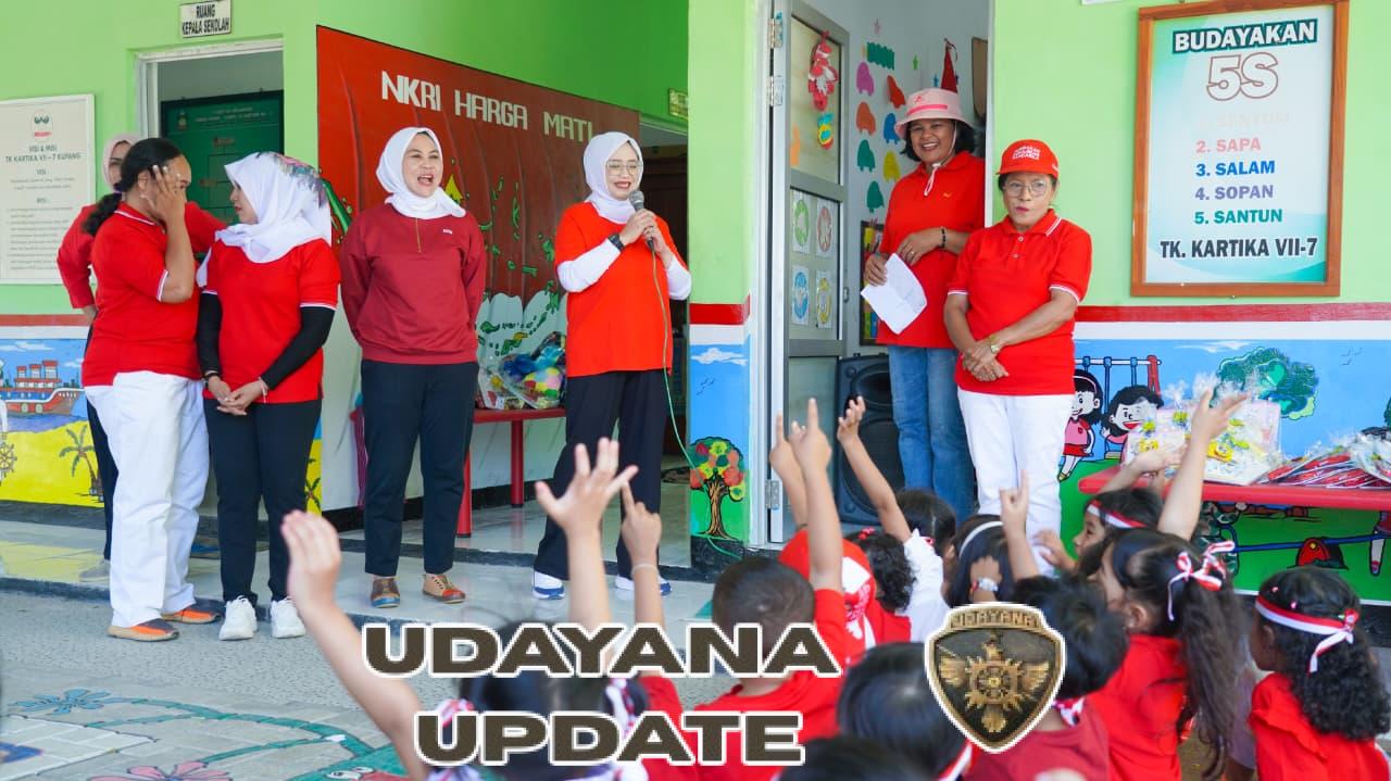 Penuh Keceriaan, TK Kartika VII-7 Kupang Gelar Lomba Semarakkan HUT RI ke-80