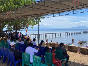 Tradisi Bahari Warnai HUT RI ke-80, Danramil 1607-02/Empang Turut Hadir