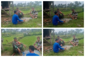 Babinsa Koramil 1615-05 Masbagik Tekankan Pentingnya Penyuluhan Pertanian