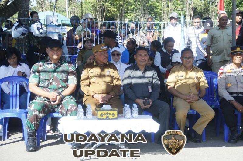 Kelompok Bermain 2 Udayana Ikut Serta dalam Lomba Gerak Jalan, Dandim 1621/TTS Berikan Dukungan