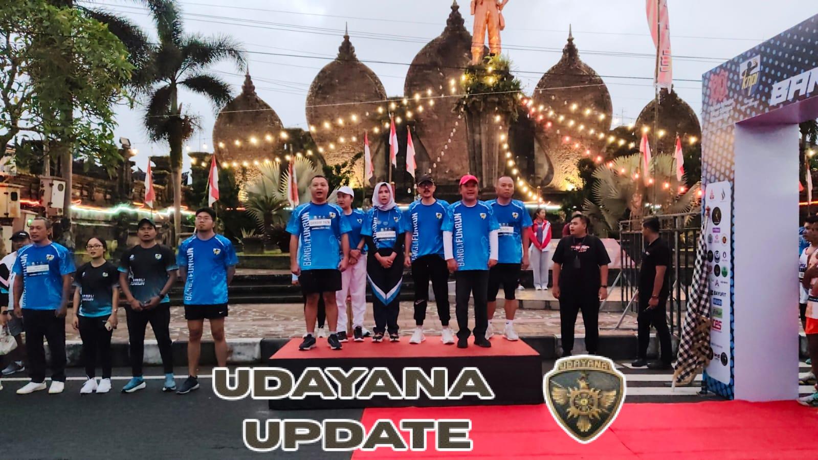 Dandim 1626/Bangli Ikut Bangli Fun Run 5 Km, Wujudkan Kebersamaan Sambut HUT RI ke-80