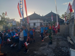 ​Lomba HUT RI ke-80 Meriah dan Aman Berkat Pengamanan Bersama Babinsa dan Bhabinkamtibmas