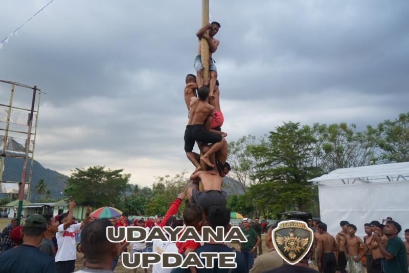 Warga Antusias Ikuti Lomba Rakyat yang Digelar Kodim 1628/Sumbawa Barat