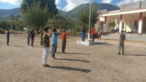 Latihan Paskibraka, Wujud Pembinaan Karakter Generasi Muda di Lebatukan