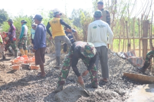 Akses Petani Segera Lancar, Pembangunan Jembatan Hampir Selesai