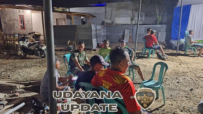 Patroli Malam Koramil 1628-02/Sekongkang Wujudkan Rasa Aman di Tengah Masyarakat