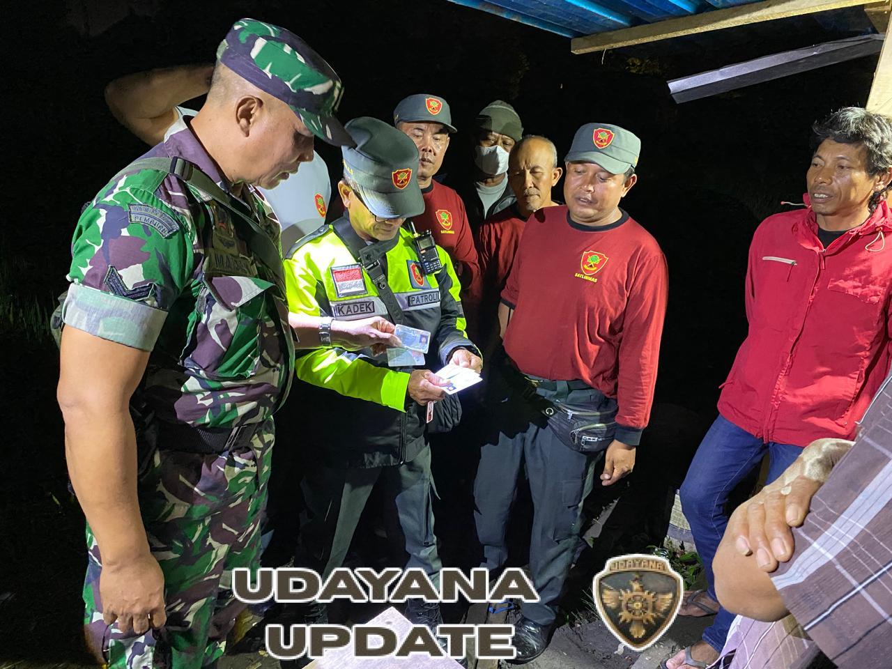 Babinsa Mas Bersama Tim Laksanakan Patroli Harkamtibmas dan Edukasi Warga Pendatang