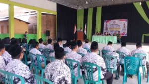 ‎Pelantikan Pengurus PGRI Lenangguar, Koramil 1607-03/Ropang Nyatakan Komitmen Sinergi