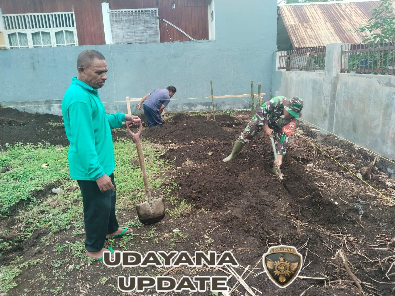 Karya Bhakti Babinsa Koramil 1602-03/Detusoko Perkuat Kemanunggalan TNI-Rakyat