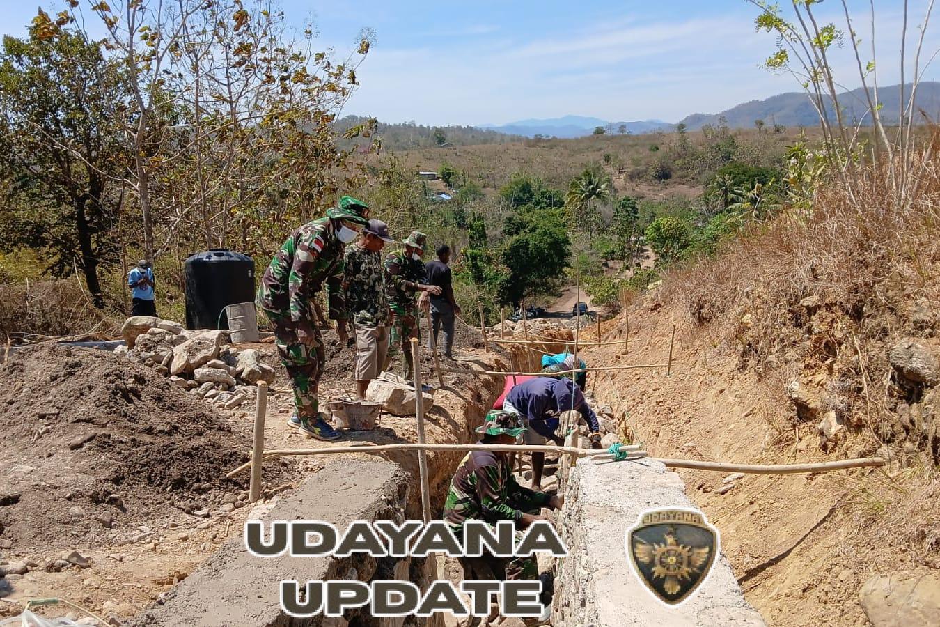 Kerja Maksimal, Satgas TMMD 125 Kodim Belu Kebut Pembangunan Infrastruktur Jalan