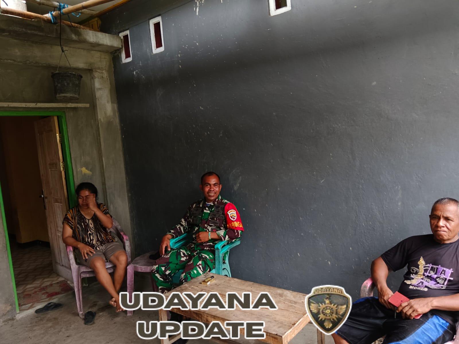 TNI Dekat dengan Rakyat, Babinsa Gelar Komsos dan Pamwil di Wilayah Binaan