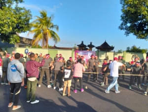 Meriahkan semarak Kemerdekaan RI ke-80, Kodim 1623/Karangasem menggelar kegiatan lomba.