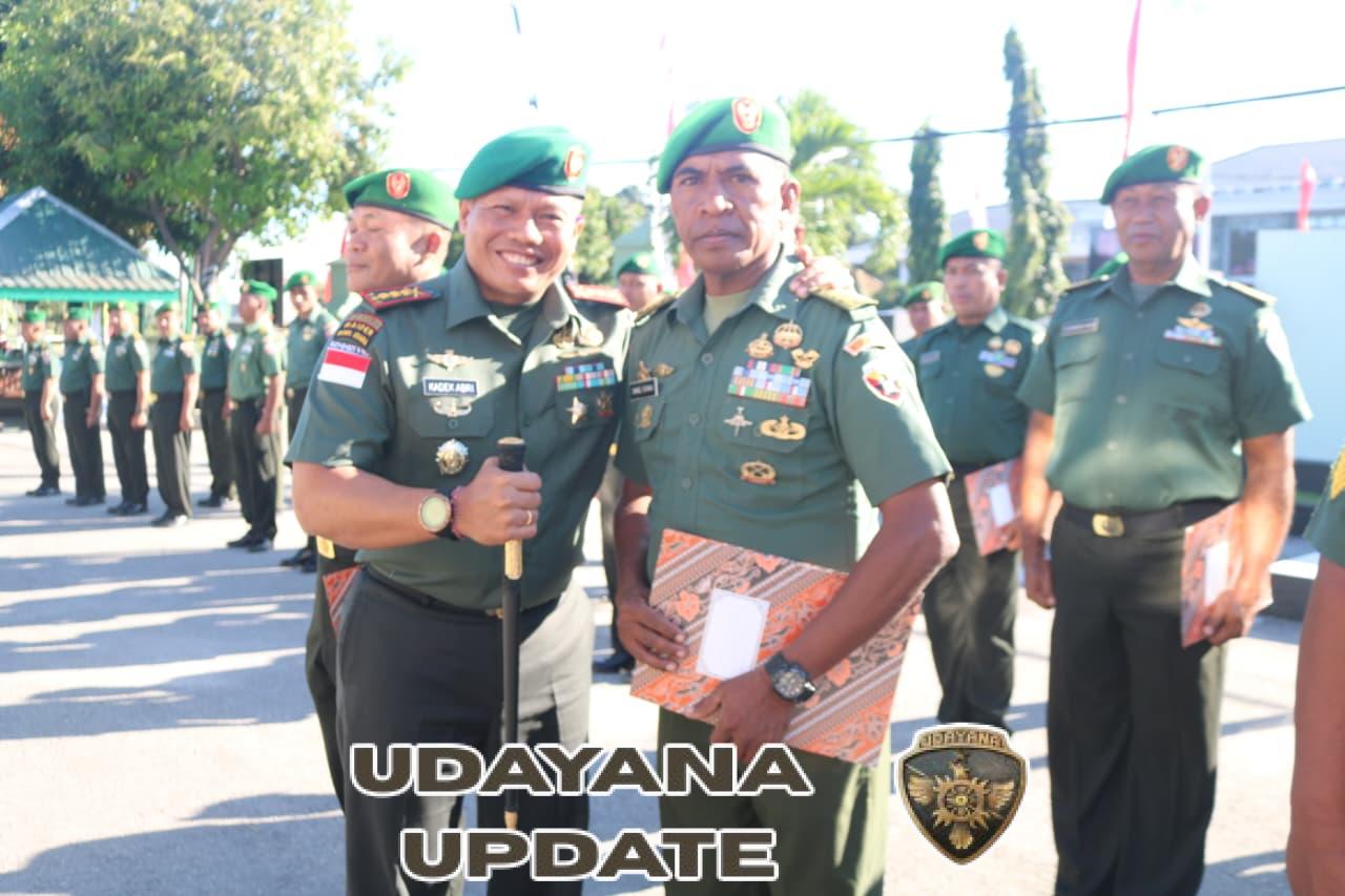 Dandim 1604 Kupang: Purna Tugas Tanda Kehormatan Mulia